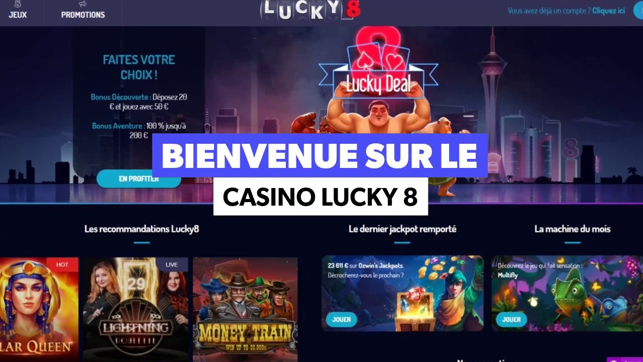 Casino Lucky8 Avis, Revue, Critique - Bonus France
