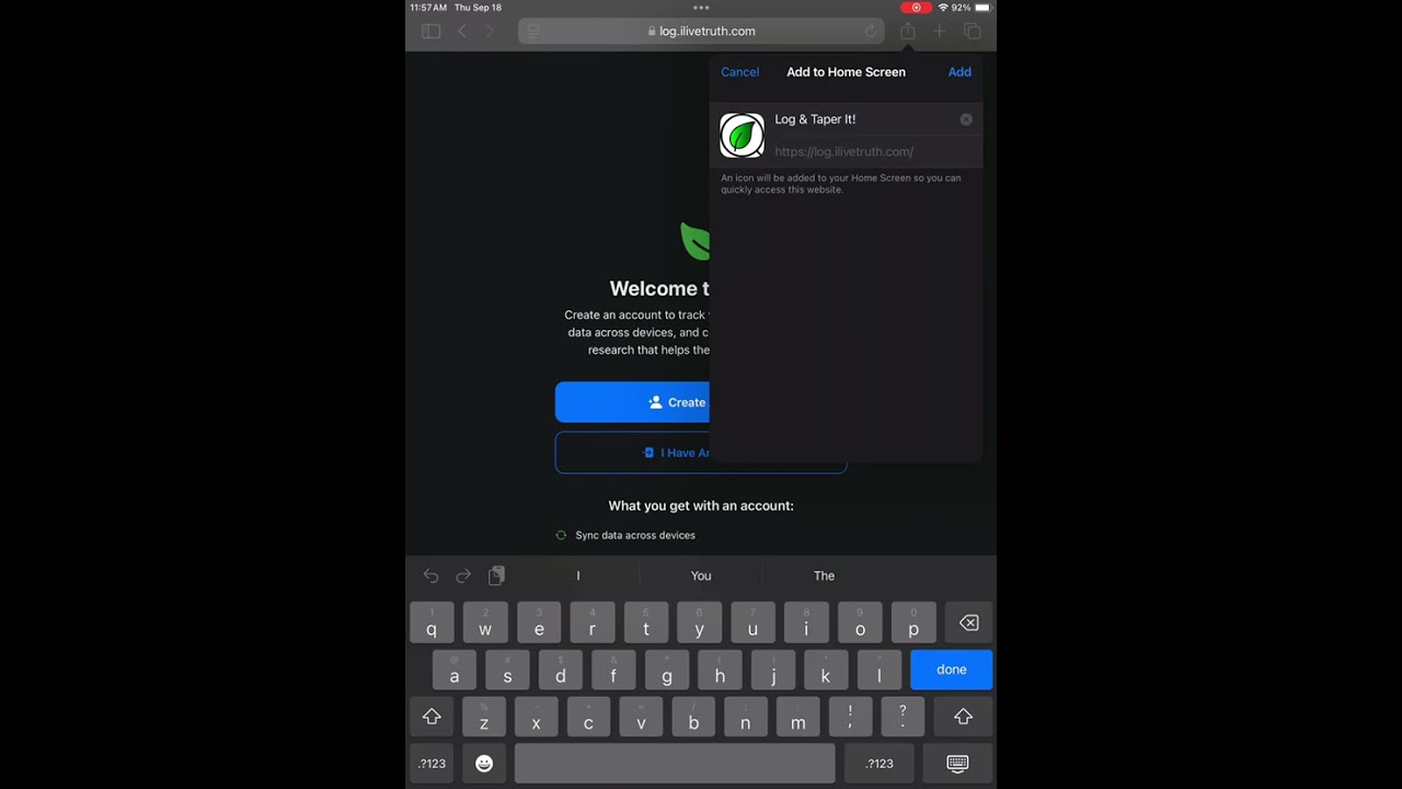 Installing PWA Apple iOS