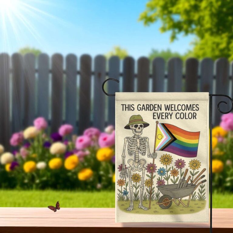 Garden Flag LGBTQ Pride Outdoor Decor Celebrate Inclusion