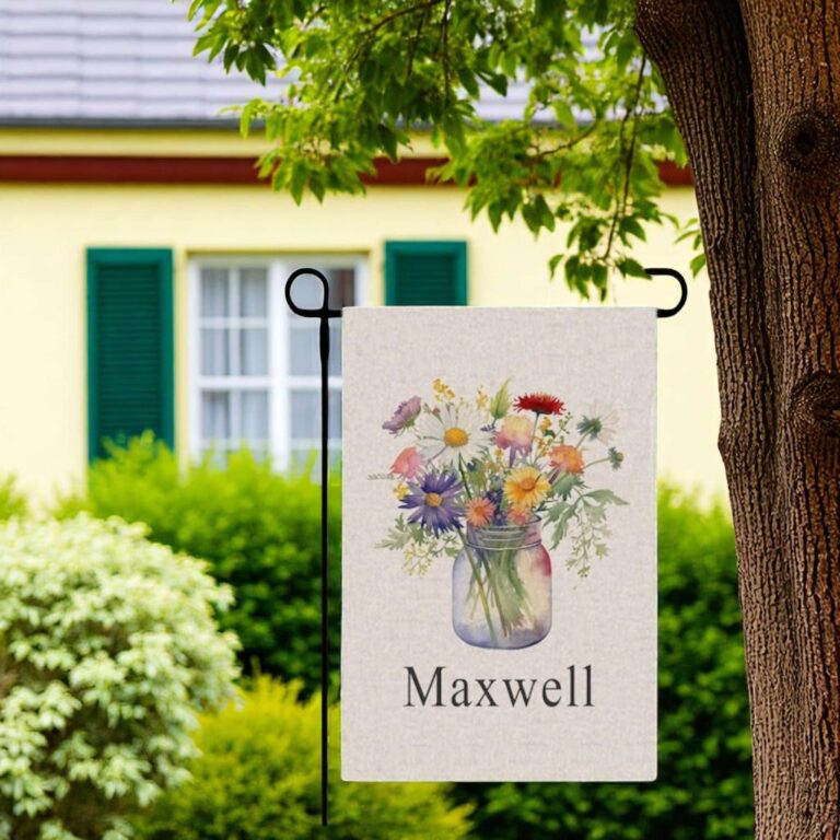 Personalized Garden Flag Custom Yard Decor Unique Outdoor Style