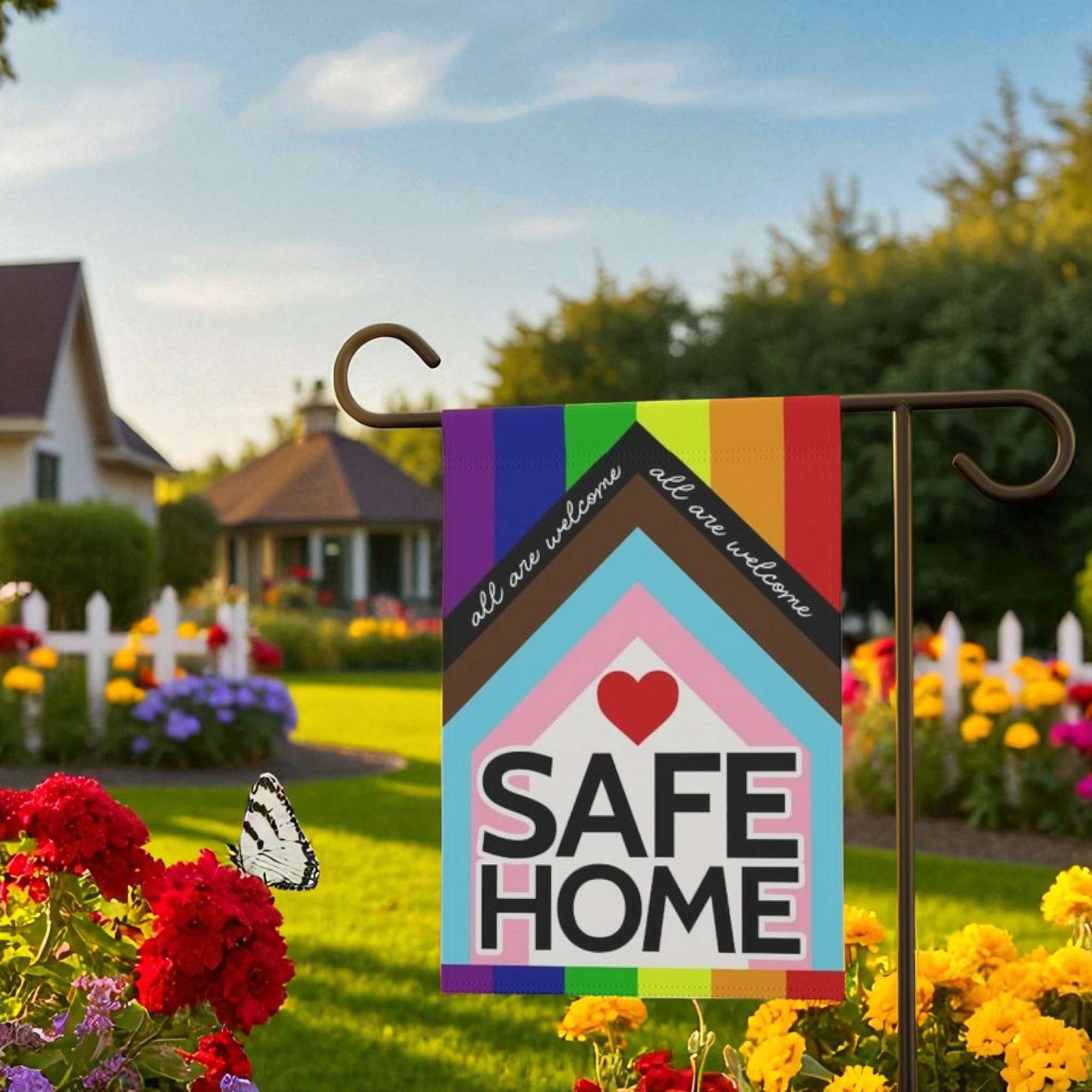 Pride LGBT Flag, LGBTQ Garden Banner for Pride Month Decor
