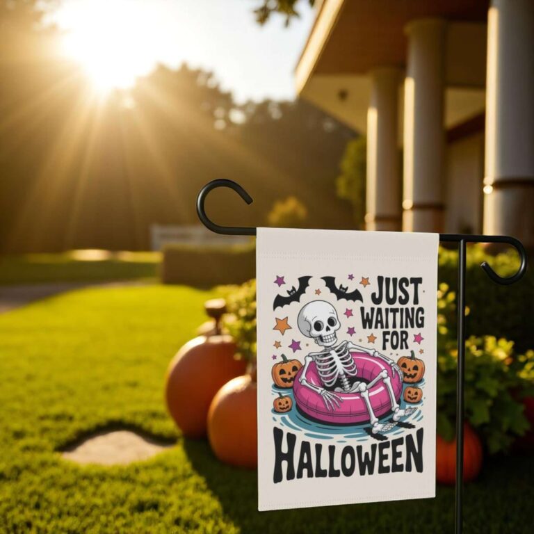 Summerween Garden Flag Durable Halloween Yard Decor