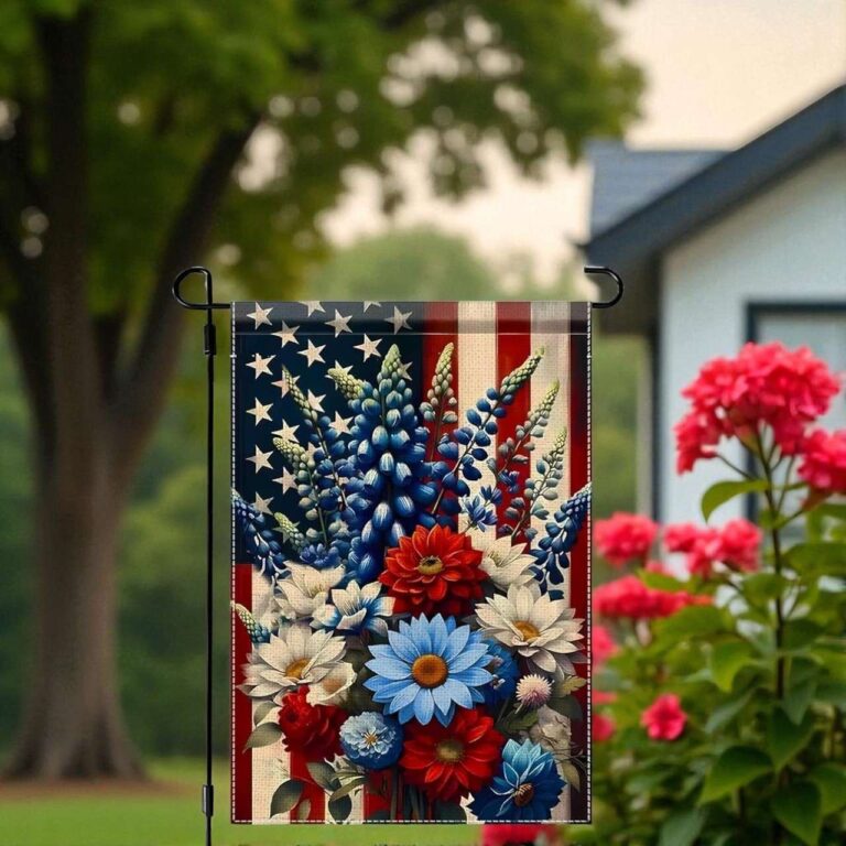 4th of July Garden Flag Patriotic Porch Yard Decor