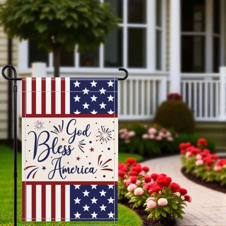 4th of July Garden Flag Patriotic Outdoor Yard Décor