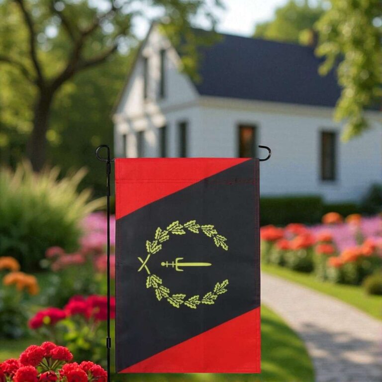 Black American Heritage Garden Flag for Black History Month