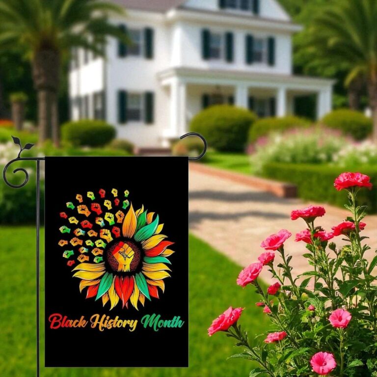 Black History Month Garden Flag - African American Yard Decor