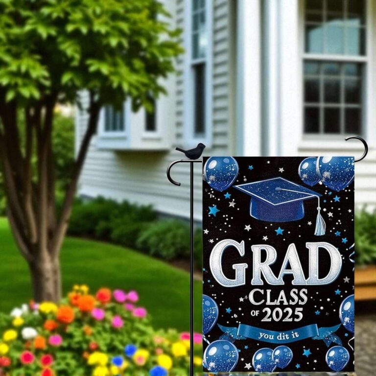 Class of 2025 Garden Flag | Durable Graduation Yard Decoration