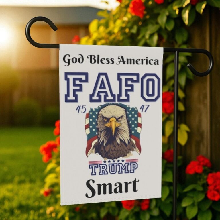 Custom Trump Flag, Patriotic MAGA Home Decor