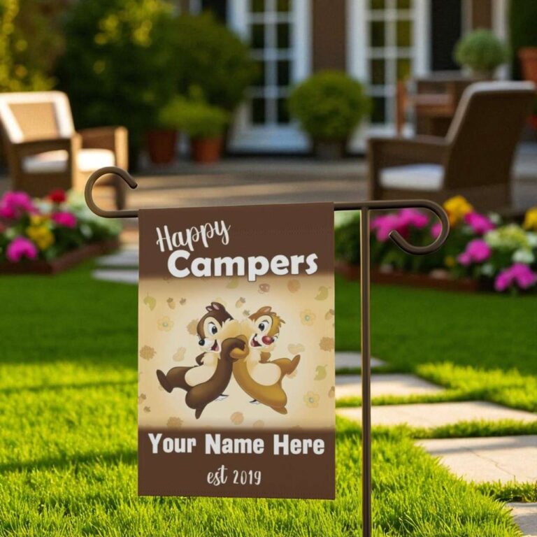 Disney Camping Flag - Custom Garden Flag for Campers