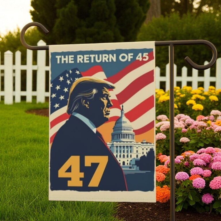 Donald Trump Banner, 47th President Porch Flag