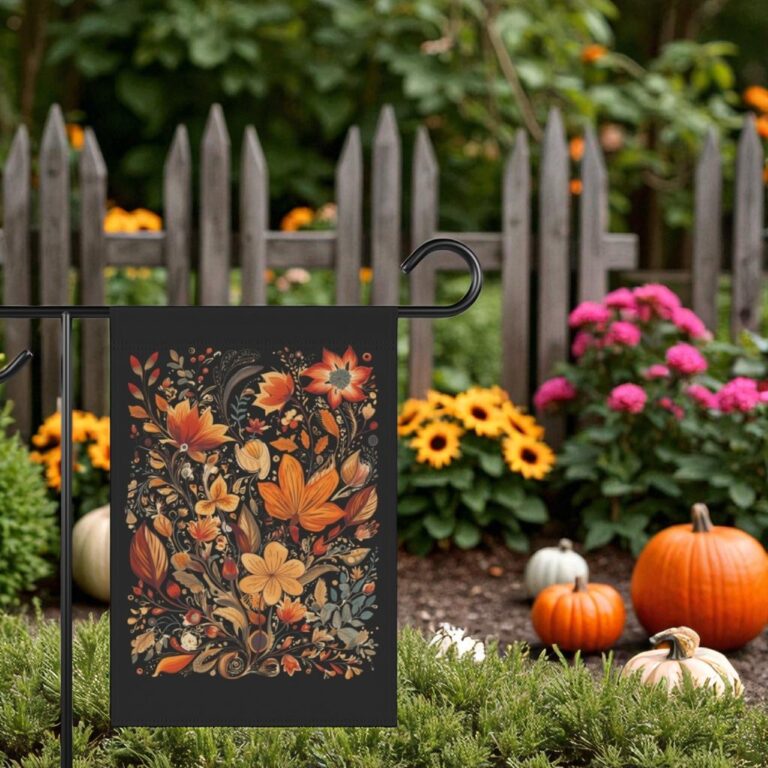 Fall Thanksgiving Garden Flag, Outdoor Fall Decor