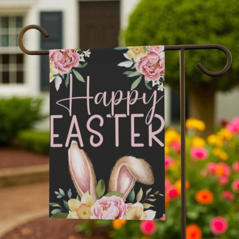 Garden Flag, Easter Porch Decor
