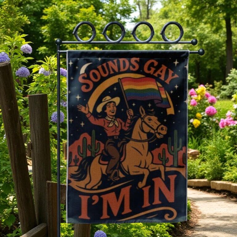 LGBT Garden Flag, LGBTQ Pride Yard Decor