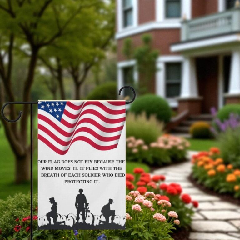 Memorial Garden Flag, Memorial Day Tribute