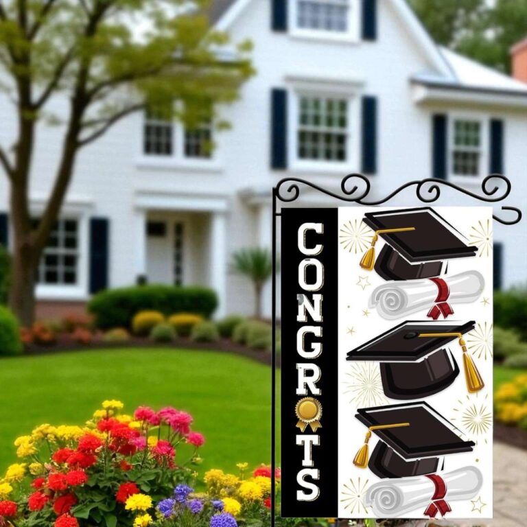 Graduation Garden Flag Class of 2025 Outdoor Yard Decor
