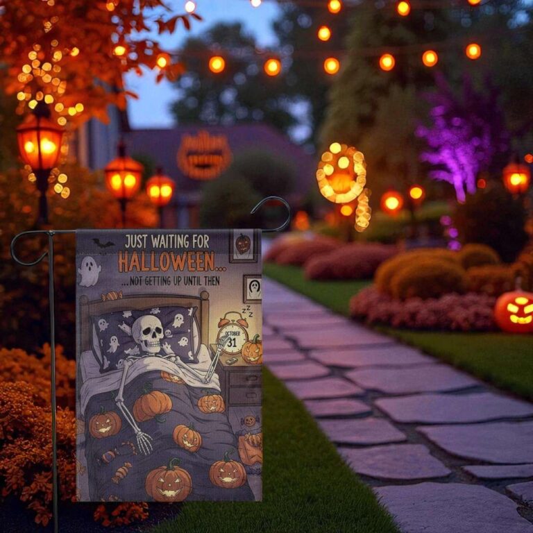 Halloween Garden Flag for Yard Decor | Durable & Festive Outdoor Flag