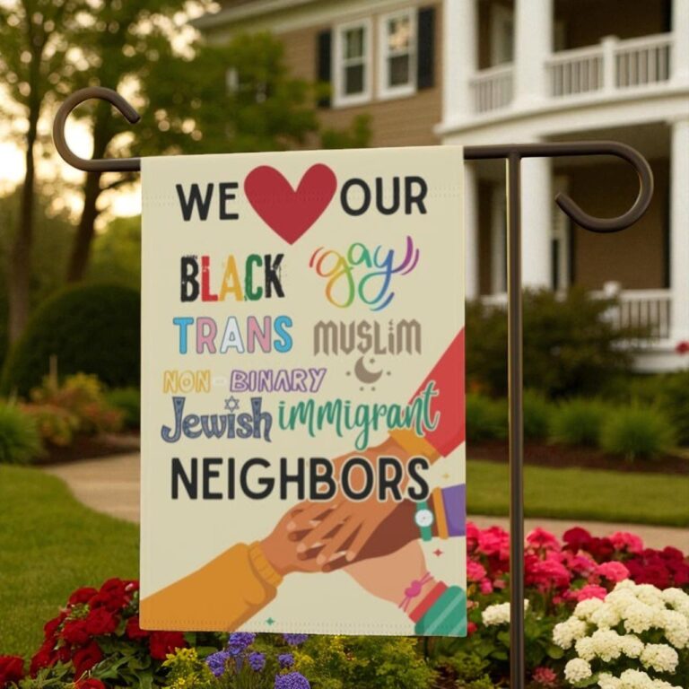 Inclusion Equal Rights Flag, LGBTQ Garden Flag