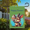 Outdoor Easter Bunny Flag, Garden & Yard Decoration