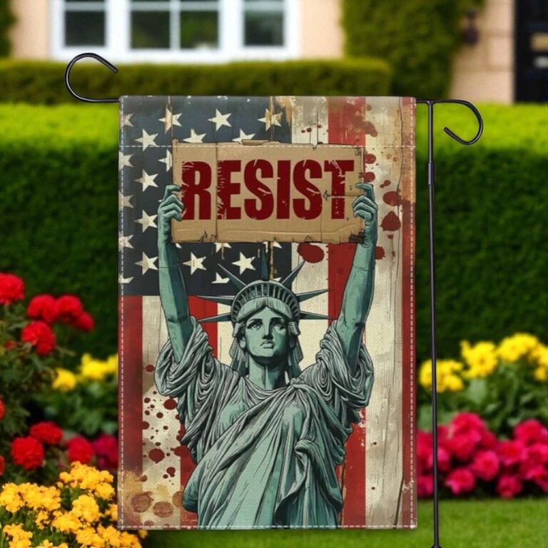 Resist Garden Flag Anti Trump Equality Outdoor Protest Flag