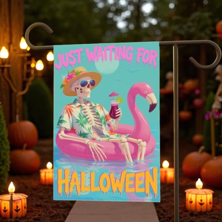 Summerween Garden Flag, Halloween Yard Decor