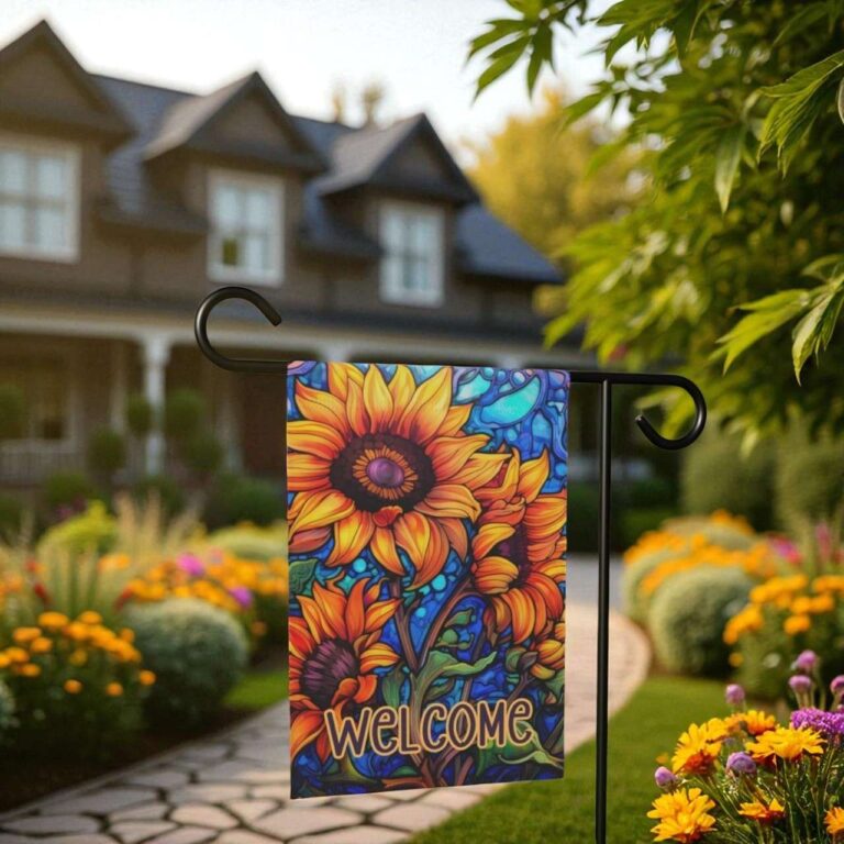 Sunflower Garden Flag for Summer Outdoor Decor | Brighten Your Yard