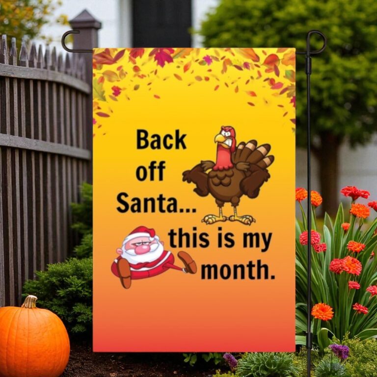 Thanksgiving Outdoor Flag, Fall Garden Flag