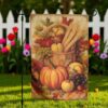 Thanksgiving Garden Flag, Autumn Harvest Decor