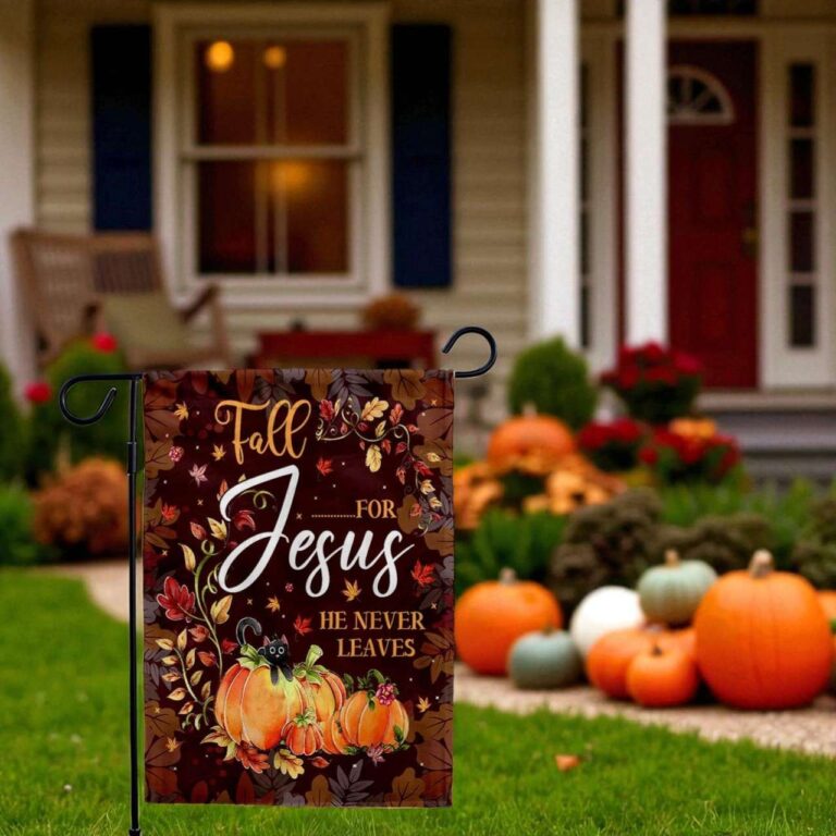Thanksgiving Harvest Flag - Faithful Autumn Decor for Home