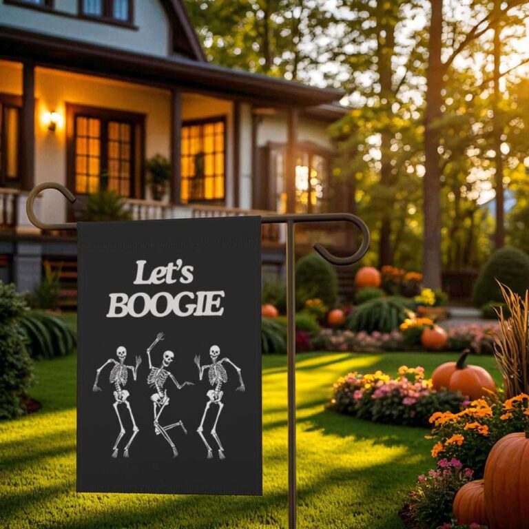 Trick or Treat Garden Flag for Halloween Yard Decor