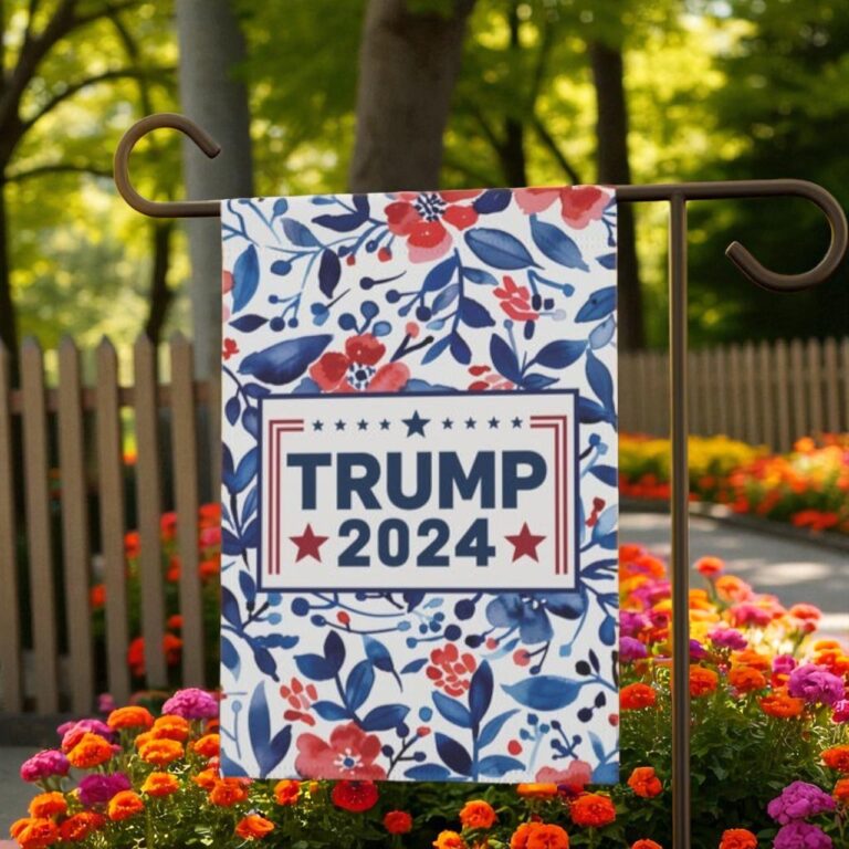 Trump 2024 Garden Flag, Political Yard Decor