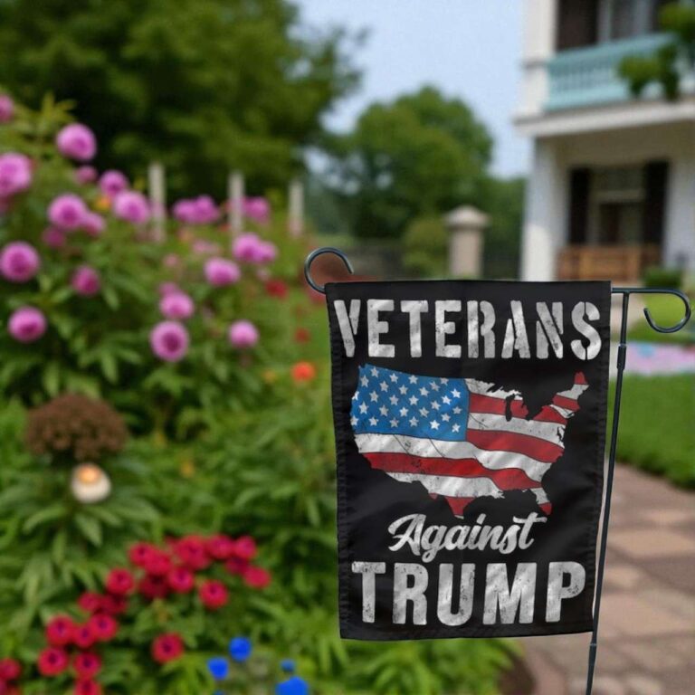 Veterans Against Trump Flag, Anti Trump Military Election Banner