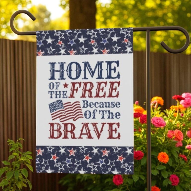 Patriotic Garden Flag, Patriotic Fourth of July Decor