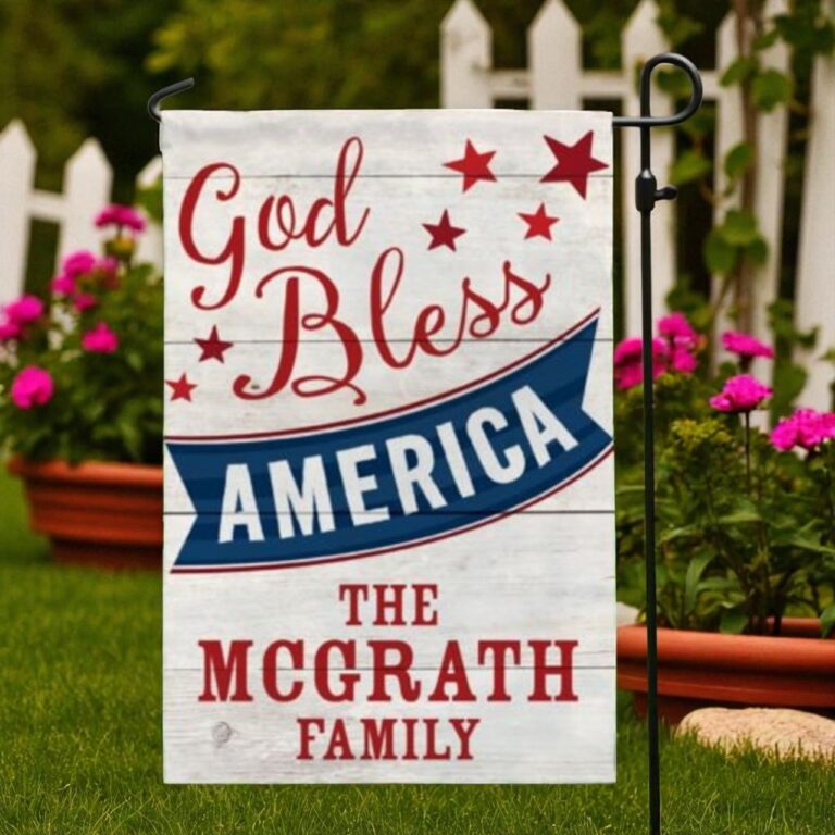 God Bless America Gifts, Patriotic Garden Flags