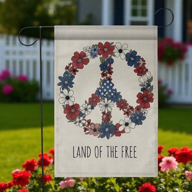 Patriotic Garden Flag, 4th of July Outdoor Decor