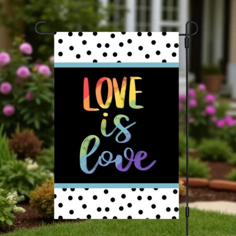Pride Garden Flag, LGBTQ Yard Decor