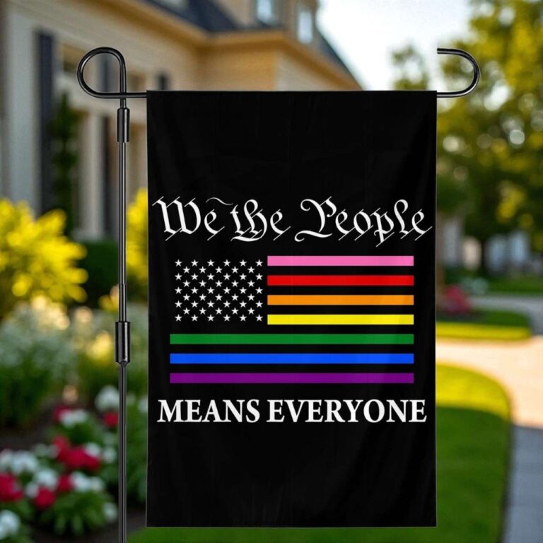 Rainbow Pride Garden Flag LGBT Diversity Outdoor Decor